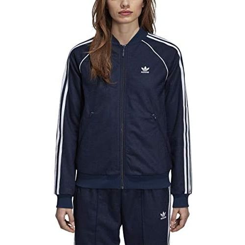 아디다스 adidas SST Track Jacket Womens Collegiate Navy