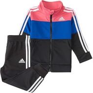 adidas Girls Tricot Jacket & Jogger Active Clothing Set