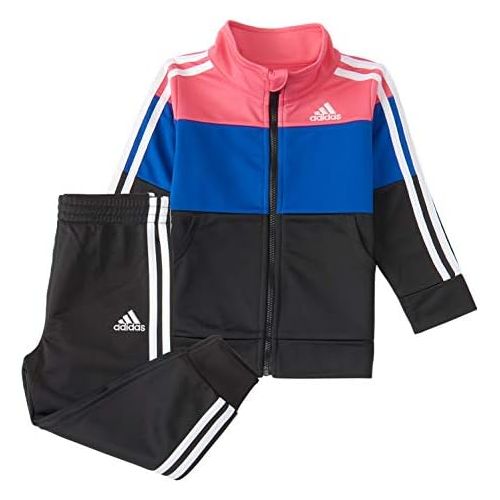 아디다스 adidas Girls Tricot Jacket & Jogger Active Clothing Set