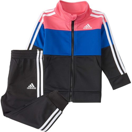 아디다스 adidas Girls Tricot Jacket & Jogger Active Clothing Set