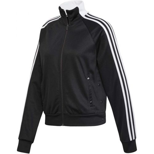 아디다스 adidas Womens Id 3-stripes Snap Track Top Jacket