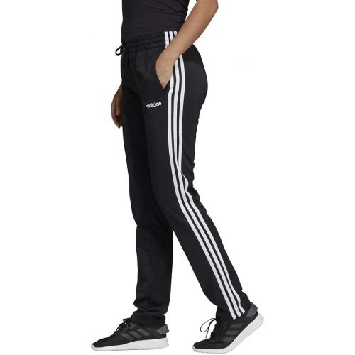 아디다스 adidas Womens Essentials 3-Stripes Tricot Open Hem Pants