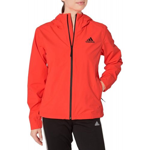 아디다스 adidas womens 3-stripes Rain.rdy Jacket