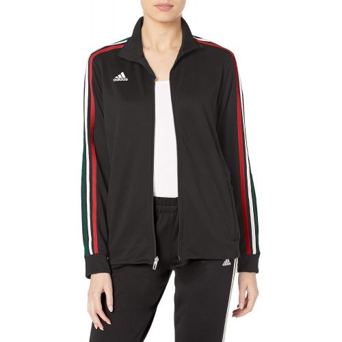 아디다스 adidas Womens Tiro Sweat-Wicking Soccer Track Jacket