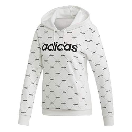 아디다스 adidas Womens Core Favorite Hooded Sweatshirt