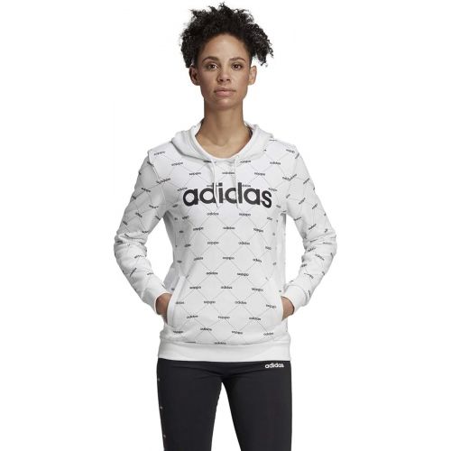 아디다스 adidas Womens Core Favorite Hooded Sweatshirt