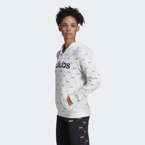 아디다스 adidas Womens Core Favorite Hooded Sweatshirt