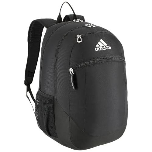 아디다스 adidas Striker 2 Team Backpack, Black/White, One Size