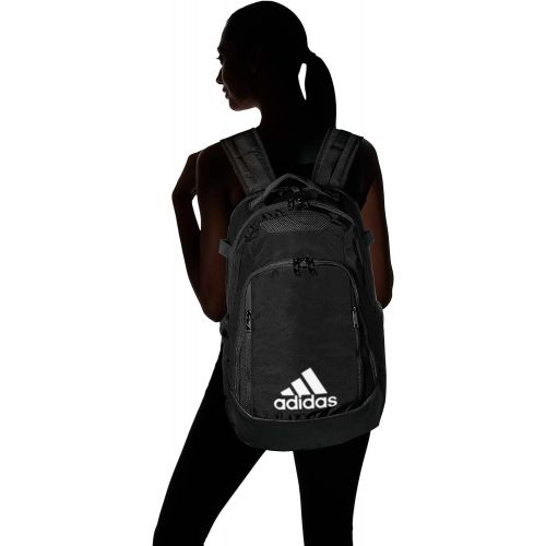 아디다스 adidas 5-Star Team Backpack, Black, One Size