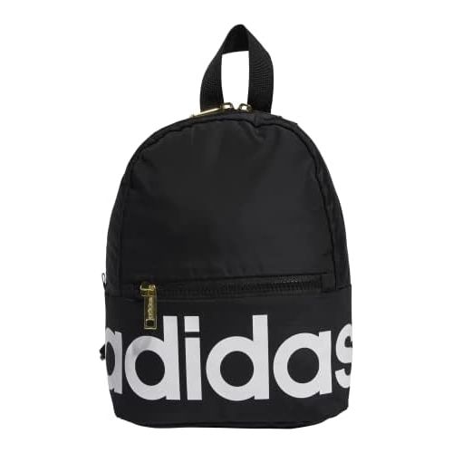 아디다스 adidas Linear Mini Backpack Small Travel Bag, One Size