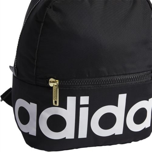 아디다스 adidas Linear Mini Backpack Small Travel Bag, One Size