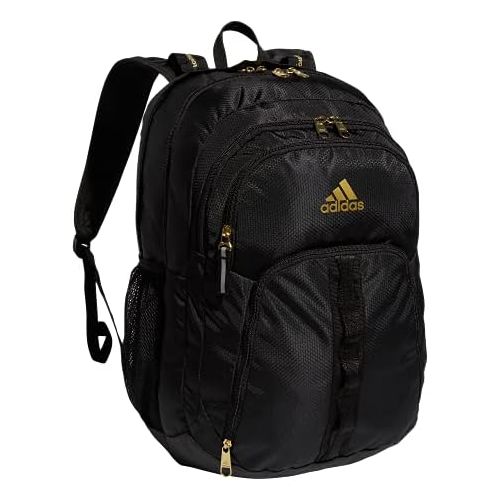 아디다스 adidas Prime 6 Backpack, Black/Gold Metallic, One Size