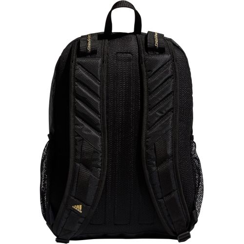 아디다스 adidas Prime 6 Backpack, Black/Gold Metallic, One Size