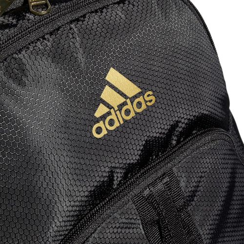 아디다스 adidas Prime 6 Backpack, Black/Gold Metallic, One Size