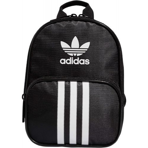 아디다스 adidas Originals Womens Santiago Mini Backpack, Black, One Size