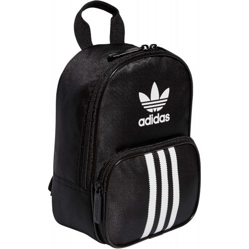 아디다스 adidas Originals Womens Santiago Mini Backpack, Black, One Size