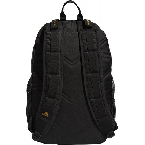 아디다스 adidas Excel 6 Backpack, Black/Gold Metallic FW21, One Size