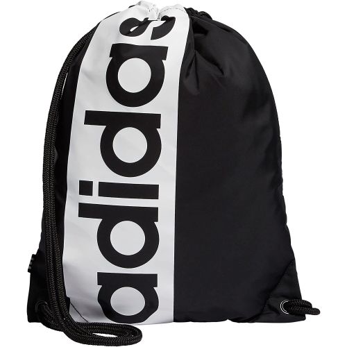 아디다스 adidas Court Lite Sackpack, Black/White, One Size