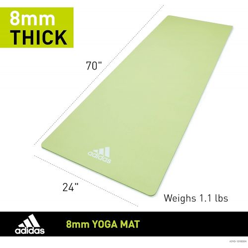 아디다스 [아마존베스트]Adidas yoga mat, 8mm