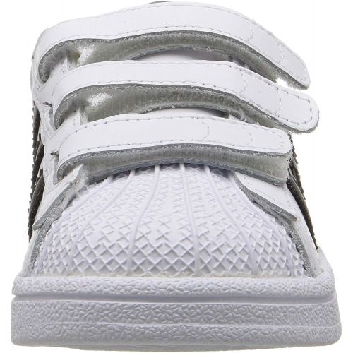 아디다스 Adidas+Originals adidas Originals Superstar Foundation CF I Basketball Sneaker (InfantToddler)