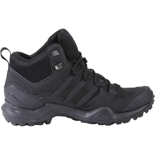 아디다스 Adidas adidas outdoor Mens Terrex Swift R2 Mid GTX Shoe (10.5 - BlackBlackBlack)