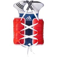 Adidas Taekwondo Chest Guard Reversible Hogu Body Protector Chest Protector WTF Approved XS to XL (4.L(170cm-190cm or 57-63))