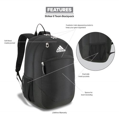 아디다스 Adidas adidas Striker ii team backpack