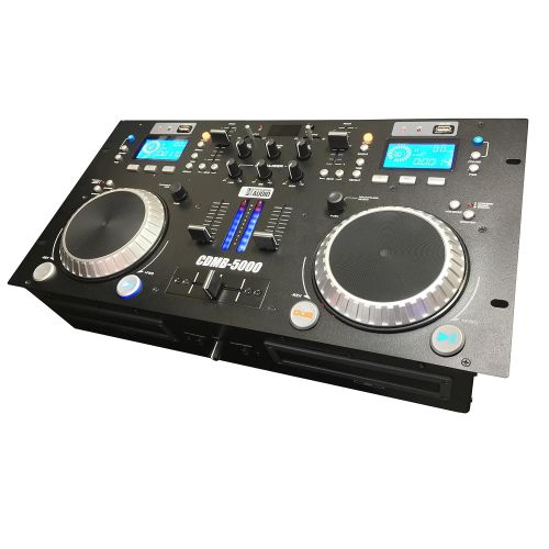  Adkins Professional Audio 2000 Watts! - Complete DJ System - Everything you need to DJ - 12 Powered Speakers - Connect your Laptop, iPod via Bluetooth or play CDs!