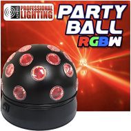Adkins Professional lighting Party Ball RGBW - DJ Light - LED Rotating Disco Ball Effect