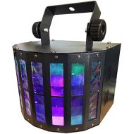 Adkins Professional lighting LED RGB DMX Derby Light - DJ Lighting - Stage Lighting Effect