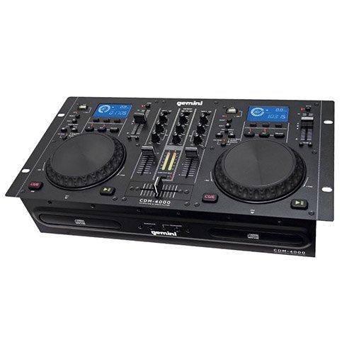  Adkins Professional lighting Starter Dj System - 1600 WATTS - Connect your Laptop, iPod, USB, MP3s or Cds! 10 Powered Speakers, MixerCd Player & Microphone.