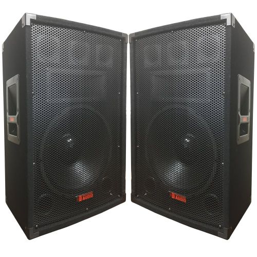  Adkins Professional lighting A pair of TA-120 - 12 Speaker 750 Watts 3-way - Adkins Pro Audio - DJ Speaker - Great for parties and Weddings