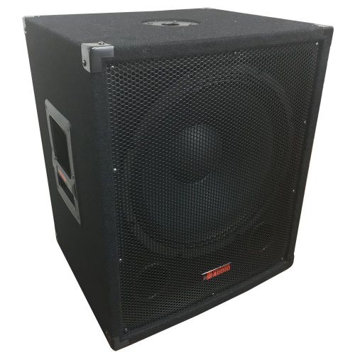  Adkins Professional lighting TA-15SUB - 15 Subwoofer Speaker 1000 Watts - Adkins Pro Audio - DJ Speaker - Great for parties and Weddings