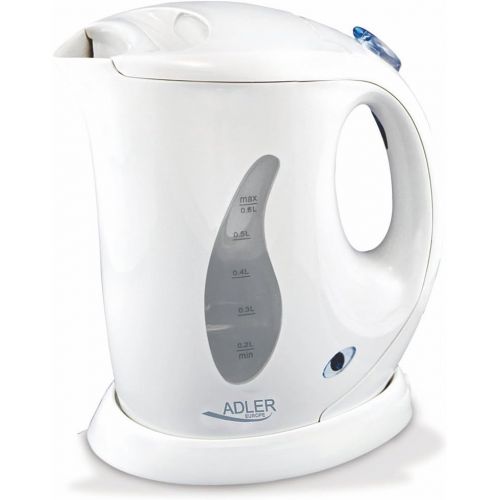  Adler AD 02 0,6 L Mini-Wasserkocher, weiss