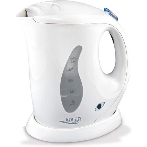  Adler AD 02 0,6 L Mini-Wasserkocher, weiss