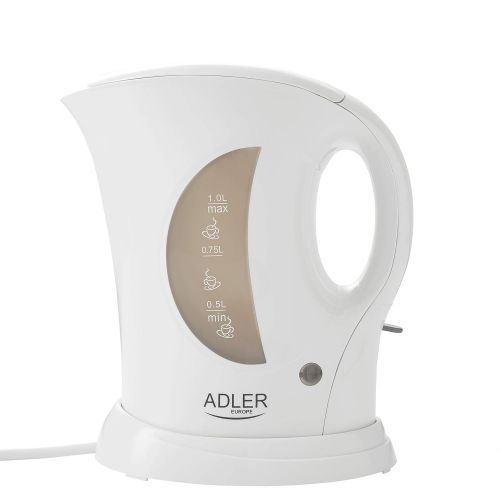  Adler AD 03 Wasserkocher 1 L, weiss