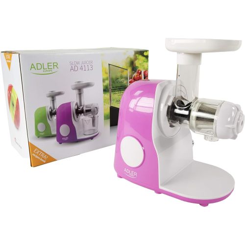  Adler AD 4113p Entsafter, 150, Pink