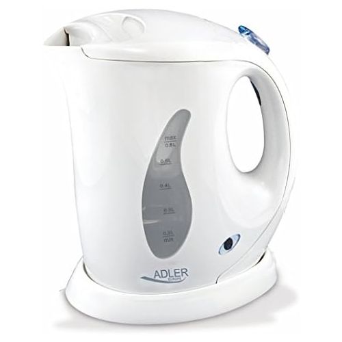  Adler AD 02 0,6 L Mini-Wasserkocher, weiss