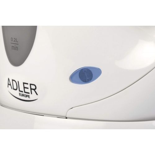  Adler AD 02 0,6 L Mini-Wasserkocher, weiss