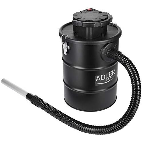  Adler Aschesauger | HEPA-Filter | Feuerfester Schlauch | 1000 Watt | 18 Liter | Kaminsauger | Ofensauger | Grillsauger | Bausauger | Ascheschlucker | Kohlesauger | Staubsauger