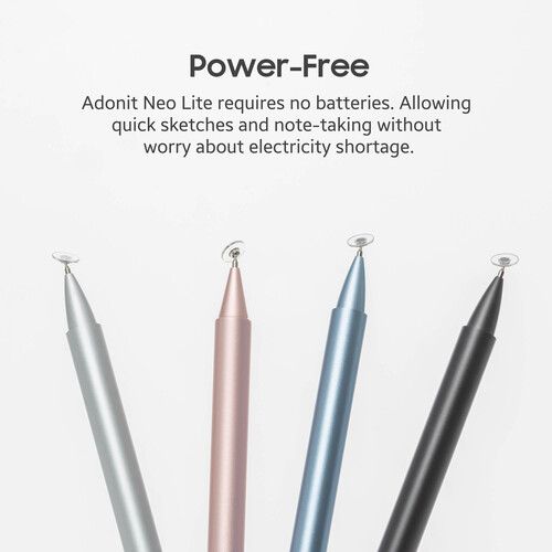  Adonit Neo Lite Stylus (Matte Silver)