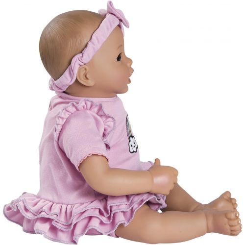아도라 베이비 [아마존베스트]Adora BabyTime Lavender 16 Girl 3 Piece Weighted Play Doll Gift Set for Toddlers 3+ Includes Bottle & Blanket Snuggle Soft Huggable Vinyl Toy