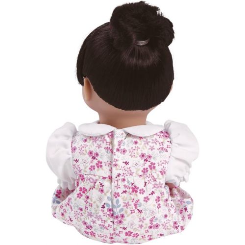 아도라 베이비 Adora PlayTime Baby Floral Romper 13 Girl Weighted Washable Cuddly Snuggle Soft Toy Play Doll Gift Set with Open Eyes for Children 1+ Includes Bottle