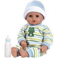 Adora PlayTime Baby Boy Doll, Little Prince, Washable Toy Doll with Soft Weighted Body and Eyes that Open and Close, Comes with Bottle, 13-inches (Ages 1+)