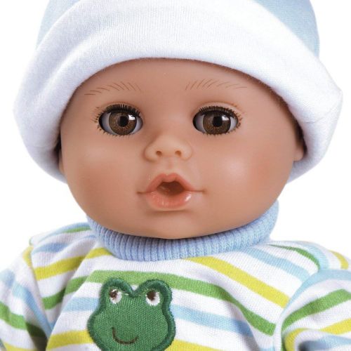 아도라 베이비 Adora PlayTime Baby Boy Doll, Little Prince, Washable Toy Doll with Soft Weighted Body and Eyes that Open and Close, Comes with Bottle, 13-inches (Ages 1+)