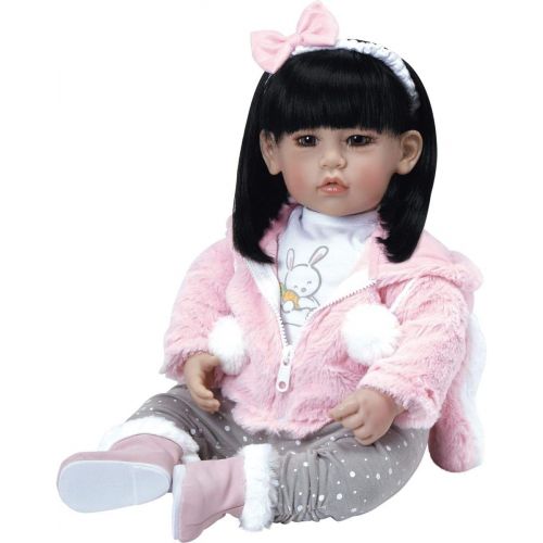 아도라 베이비 Adora Toddler Cottontail Doll 20 Girl Weighted Doll Gift Set for Children 6 Huggable Vinyl Cuddly Snuggle Soft Body Toy