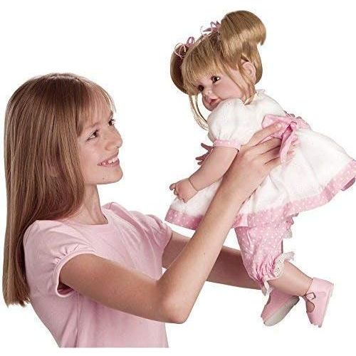 아도라 베이비 Adora Toddler Happy Birthday Baby 20 Girl Weighted Doll Gift Set for Children 6+ Huggable Vinyl Cuddly Snuggle Soft Body Toy