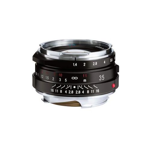  Adorama Voigtlander Nokton 35mm f/1.4 II Multi Coated Leica M Mount Lens - Black BA347C