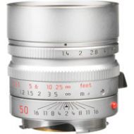 Adorama Leica Summilux-M 50mm f/1.4 ASPH Lens, Silver, Made in Germany 11892