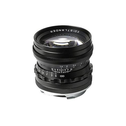  Adorama Voigtlander M 50mm f/1.5 Nokton Aspherical Lens - Leica M Mount Lens - Black BA248B